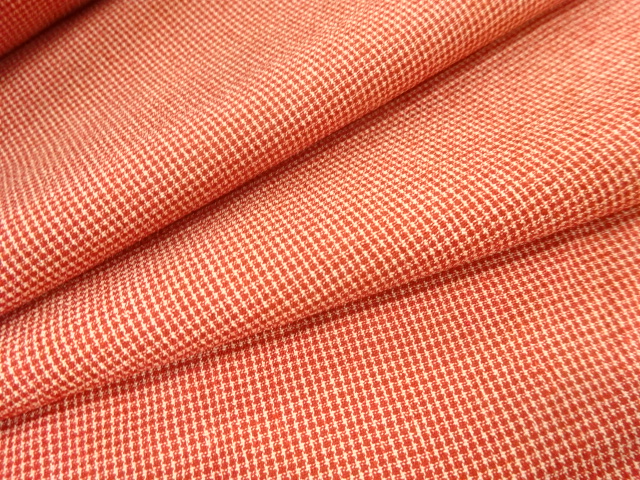  アンティーク　抽象模様織出し着尺反物